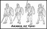 Armor Coloring Pages Getdrawings God sketch template