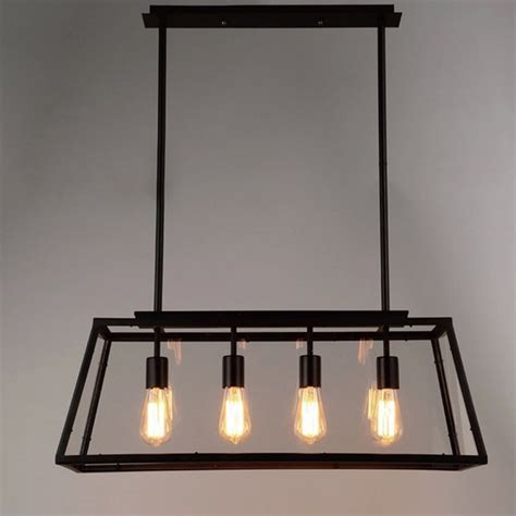 Black Vintage Industrial Pendant Light Loft Style Lights Creative