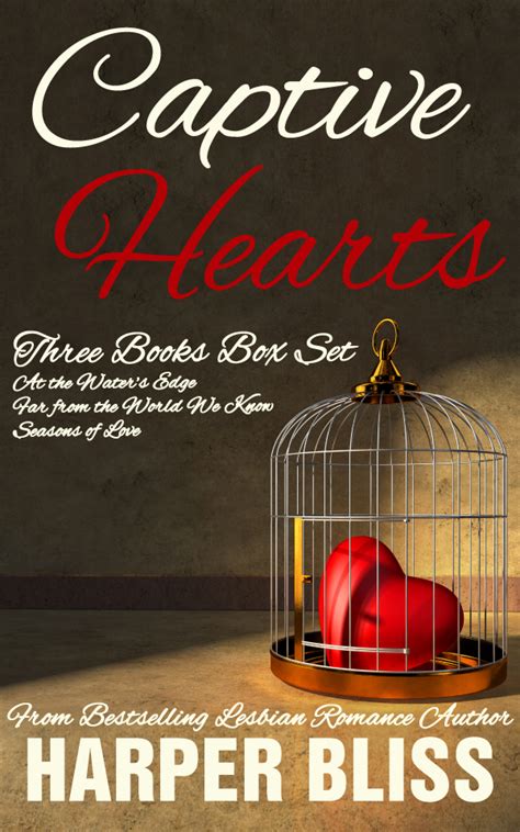 captive hearts three lesbian romance novels harper bliss