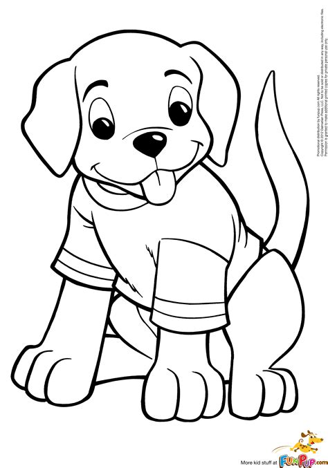 puppies  colour colouring pages