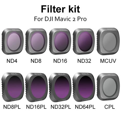 Limited Promo Dji Mavic 2 Pro Camera Lens Filter Nd4 8 16 32 Filters