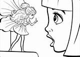 Barbie Thumbelina Coloring4free Coloring Pages Film Tv Printable sketch template