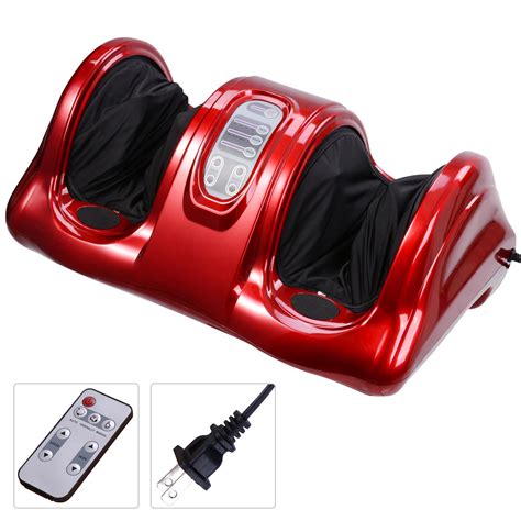 shiatsu home foot massager machine with switchable kneading rolling