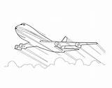 Coloring Airplane Kids Pages Printable Gif sketch template