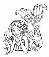 Barbie Sereia Colouring Youloveit Printable Imagens Chelsea Ausmalbilder Dolphin Artesanatototal sketch template