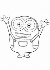 Minion Decorar Cuadernos Bonitos миньон раскраска боб 5year Draws sketch template