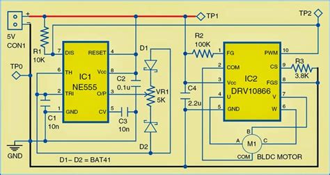 brushless dc motor driver circuit diagram schematics world