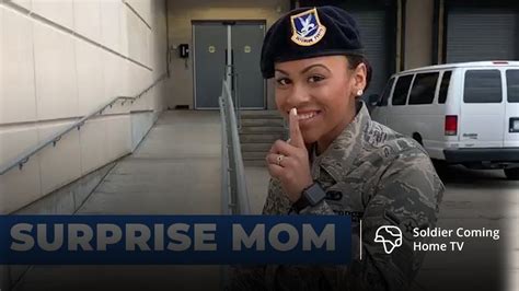 Surprise Mom New 2019 Soldier Surprise Mom With Early Homecoming