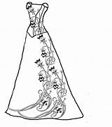 Coloriage Mariage Colorier Antics Anji Robes sketch template