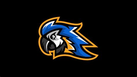premium vector bird macaw parrot head logo mascot vector logo