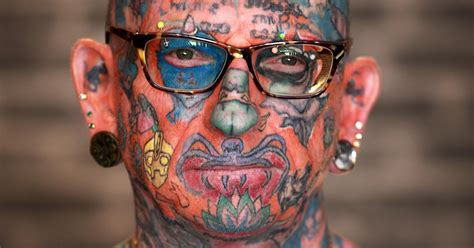 Tattooed Addict Admits He Has Two Painful Places Left To Ink Metro News