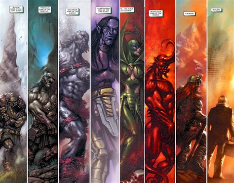 the nine worlds asgard comic vine