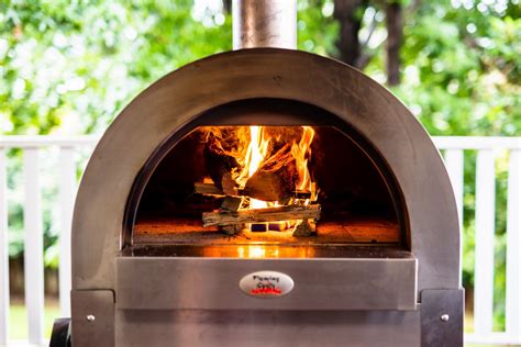 wood fired pizza oven large stainless steel woodfire oven  sale