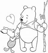 Pooh Winnie Coloring Pages Piglet Baby Da Disney Para Colorear Colorare Disegni Dibujos Kids Drawing Books Drawings Bear Print Dumbo sketch template
