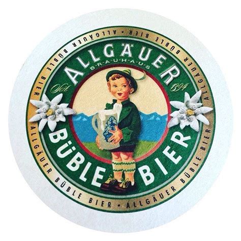 allgauer buble bier allgaeuerbueblebier beer label bier craft brewing