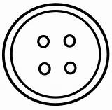 Button Clipart Outline Clip Cliparts Buttons Library sketch template