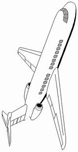 Coloring Getdrawings Jumbo Jet sketch template
