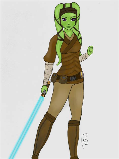 twilek jedi oc  paleroses  deviantart