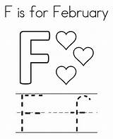 February Coloring Pages Worksheets Printable Print Size sketch template