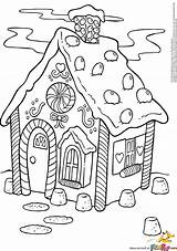 Coloring Christmas Pages Printable House Gingerbread Colouring Kids Printables Choose Board Book Things Adults sketch template