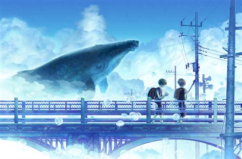 flying whales  soothing  rwallpapers