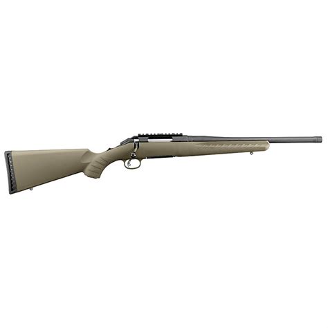 ruger american rifle ranch bolt action  nato  remington  barrel  rounds
