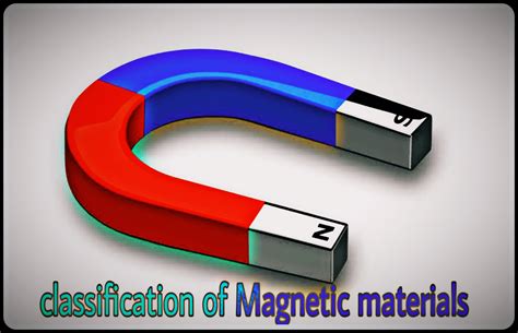 classification  magnetic materials electricalmafia