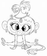 Crazy Pages Tala Coloring Printable Shimmer Shine Kids Categories sketch template