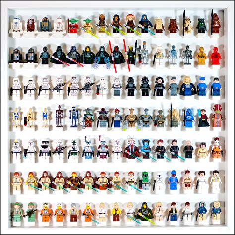 Lego Star Wars Minifig Display No 03 See In Large Third B… Flickr