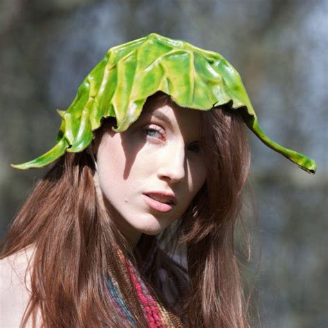 Hahaha I Think I Want A Leaf On My Head Hats Summer Leaves