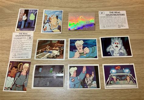 stickers   real ghostbusters show