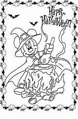Coloring Minnie école Irene Carvalho Pumpkin Haloween K5worksheets sketch template