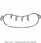 Sausage Clipart Illustration Rf Breakfast Royalty Patty Clipground Toon Hit Cliparts sketch template
