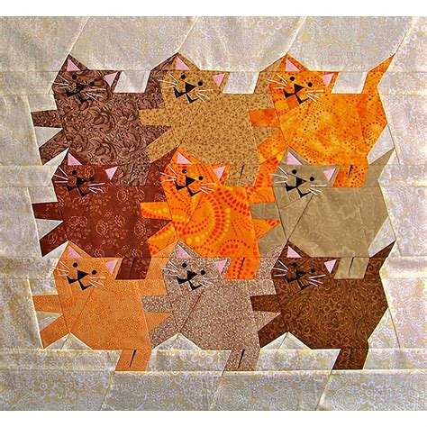 cat quilt patterns paper pieced quilt patterns quilt patterns