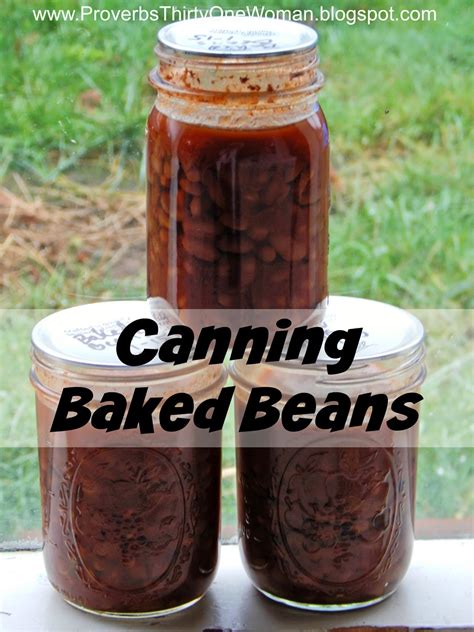 canning baked beans proverbs  woman