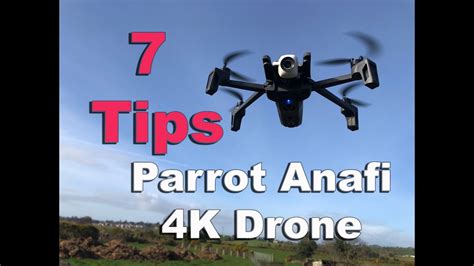 tips parrot anafi  drone youtube