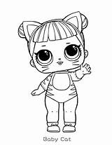 Baby Surprise Cat Kleurplaten Gambar Mewarnai Printen Kleurplaat Bettercoloring Getdrawings Getcolorings Tekenen Surprises 101coloring sketch template