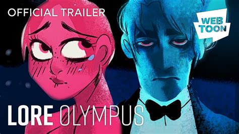 lore olympus official trailer  webtoon youtube