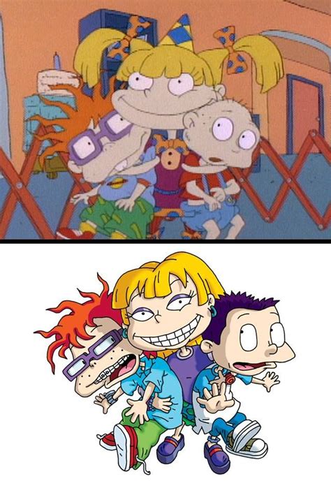 Chuckie Finster Angelica Pickles Tommy Pickles Rugrats And All Grown