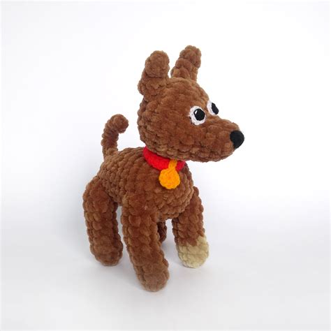 crochet dog crochet handmade amigurumi crochet dog teddy bear