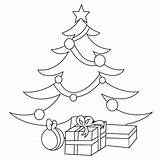 Christmas Sapin Coloriage Colorat Craciun Natale Cadeaux Colorare Braduti Alberi Planse Desene Dessiner Iepurasi Imagini Doi Cadouri Gradinita 89kb Usignolo sketch template