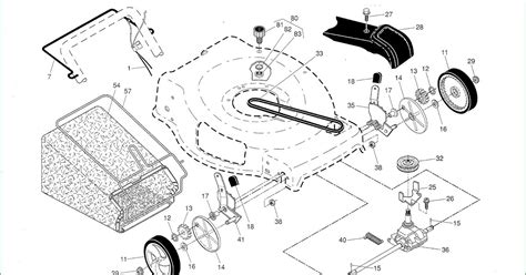 craftsman  propelled lawn mower parts diagram  tools  equipment