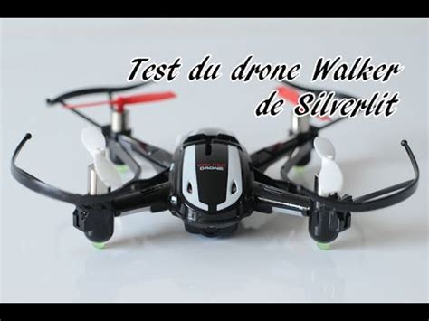 test du drone walker de silverlit youtube