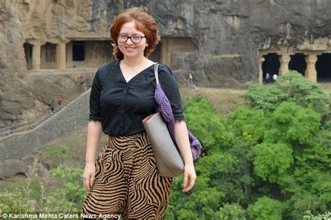 indian woman bullied for her white skin and ginger hair daily mail online