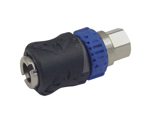 universal quick coupler  safety lock air regulator  pressure release internal parts