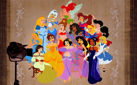 disney princesses  heroines  eachother disney princess fan art  fanpop
