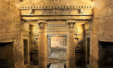 khentiamentiu alexandrian catacombs    hellenistic