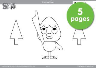 downloadable   finger coloring pages  pages