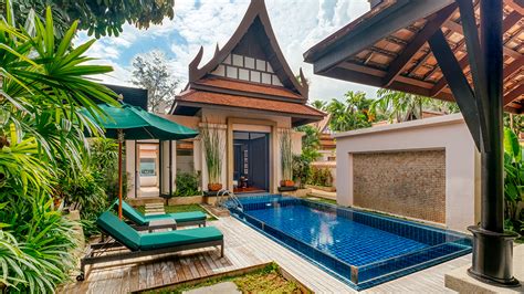 luxury villas  private pools banyan tree phuket