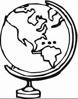Globe Globus Terrestre Terraqueo Kolorowanka Kolorowanki Terráqueo Kuli Ziemskiej Druku Kredki Gwiazdy Malowanki sketch template